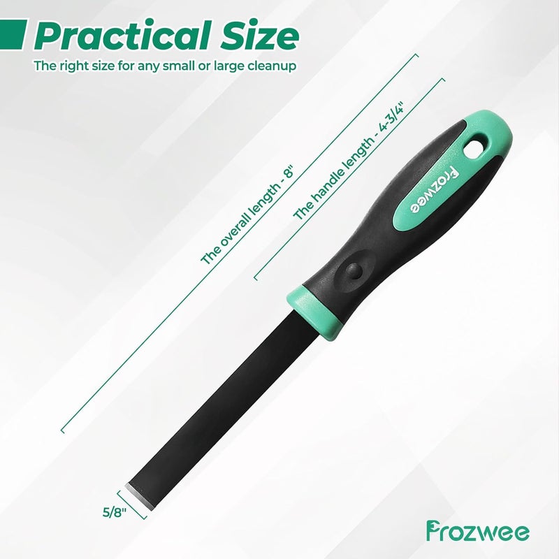 Prozwee 5/8-inch Carbide Scraper,Super Gasket Scraper with Durable Tungsten Tip for Remove Gaskets, Carbon and More from Varied Surfaces - Image 4